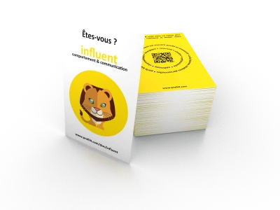 Pack 10 jeux de 4 cartes animaux (fr)