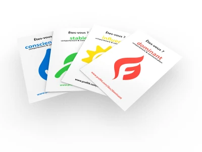 Pack of 10 sets of 4 shape cards (fr)
